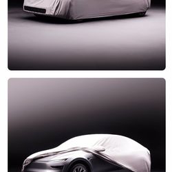 Model Y Car Cover from Tesla Website