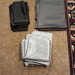 Three Pairs Of New Curtains  Need Gone 20.00 Each Pair