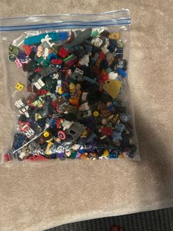 Lego mini figures bag