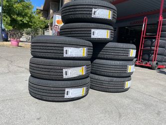 225-65-17 good year Tires 650$ Installed free alignment