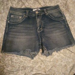 H And Y Jean Shorts