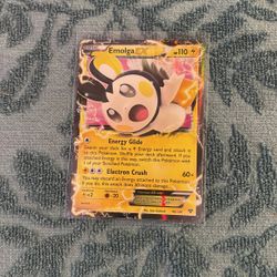 Pokemon Emolga EX Card