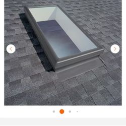 22-1/2 in. x 46-1/2 in. Fixed Curb-Mount Skylight with Laminated Low-E3 Glass