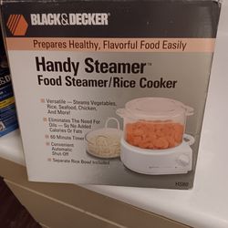 Black And Decker Food Steamer Plus Rice Cooker 