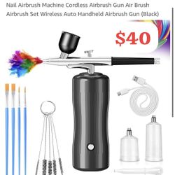 Airbrush with Compressor Portable Dual Action Airbrush Kit