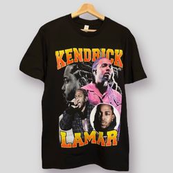 VINTAGE STYLE “KENDRICK LAMAR” TEE SIZE S,M,L,XL,2XL