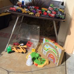 Collectible Wood Trains 🚂 And Cars 