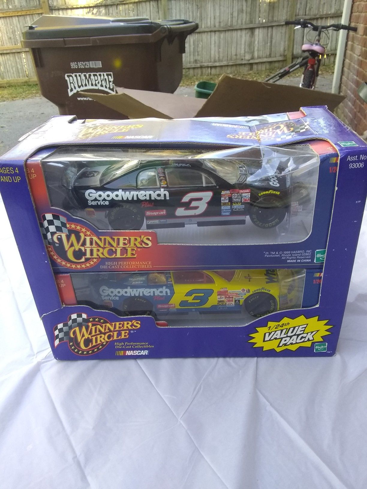 Dale Earnhardt 1 2/4 Winner Circle Value Pack Diecast Cars