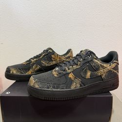 Realtree x Nike Air Force 1 Low Black Camo IH1221-001