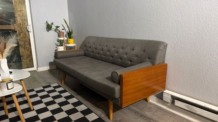 Gray sofa