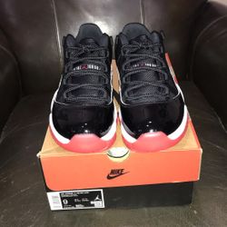 Air Jordan 11 FV5104 006 Bred 2025(DS) Size 9