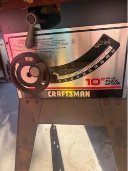 Craftsman table saw