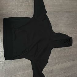 Black Essentials Hoodie 