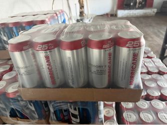 Beer case of 15 tall cans