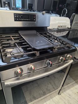 Samsung gas stove stainless steel