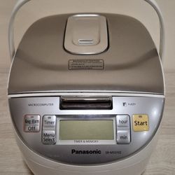 Panasonic Electronic Rice Cooker / Warmer - Model # SR-MGS102