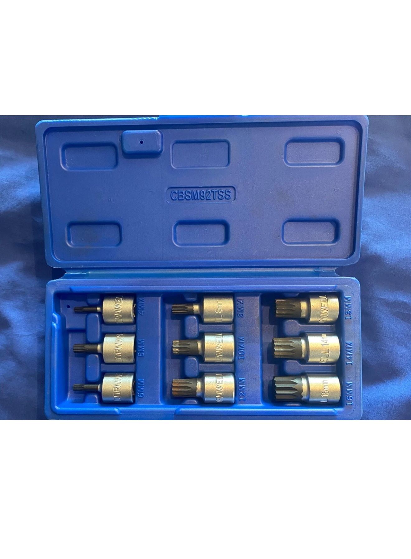 Cornwell Tools 9pc 3/8” Set CBSM92TSS