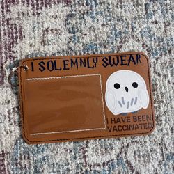 Harry Potter Hedwig Vaccination Card Holder