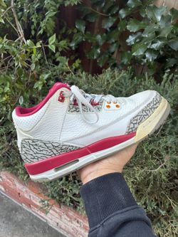 Jordan 3 Cardinal Red