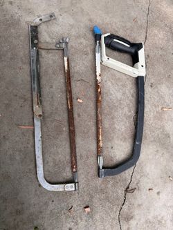 2 Hand saw with 2 new blades