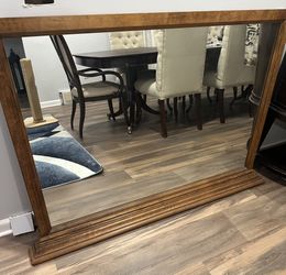 Really Nice Big Wood frame Mirror