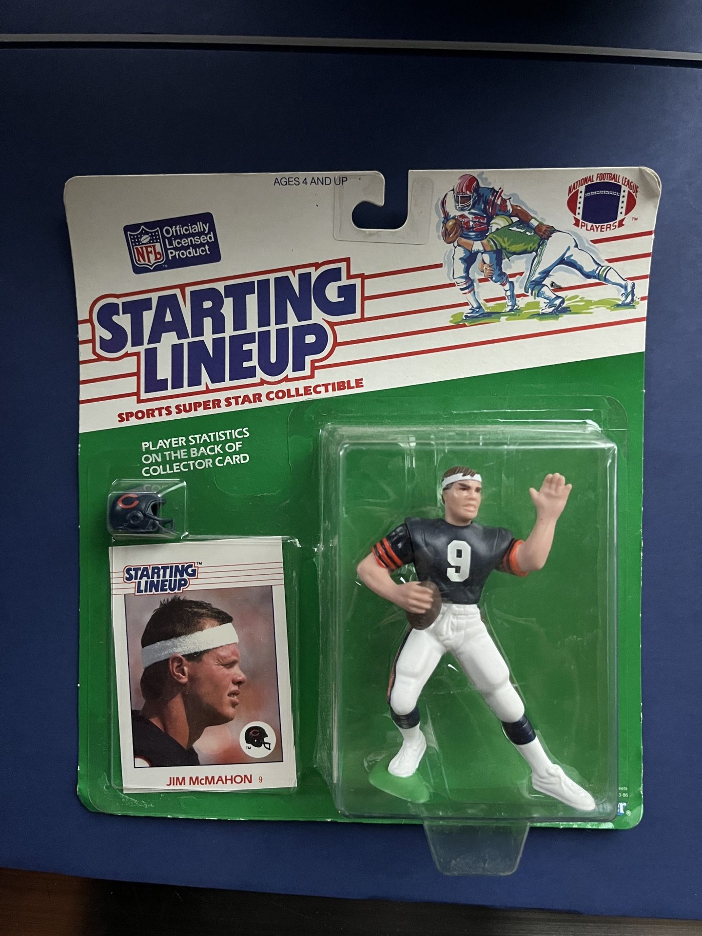1988 Jim McMahon Bears Starting Lineup Sealed