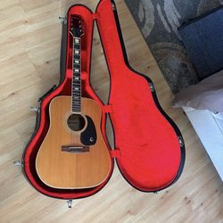 Epiphone acoustic guitar