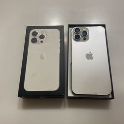 (T-mobile/Sprint Only) iPhone 13 Pro Max 128 GB- Silver.