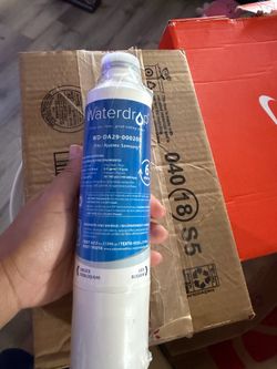 Water drop filter a
