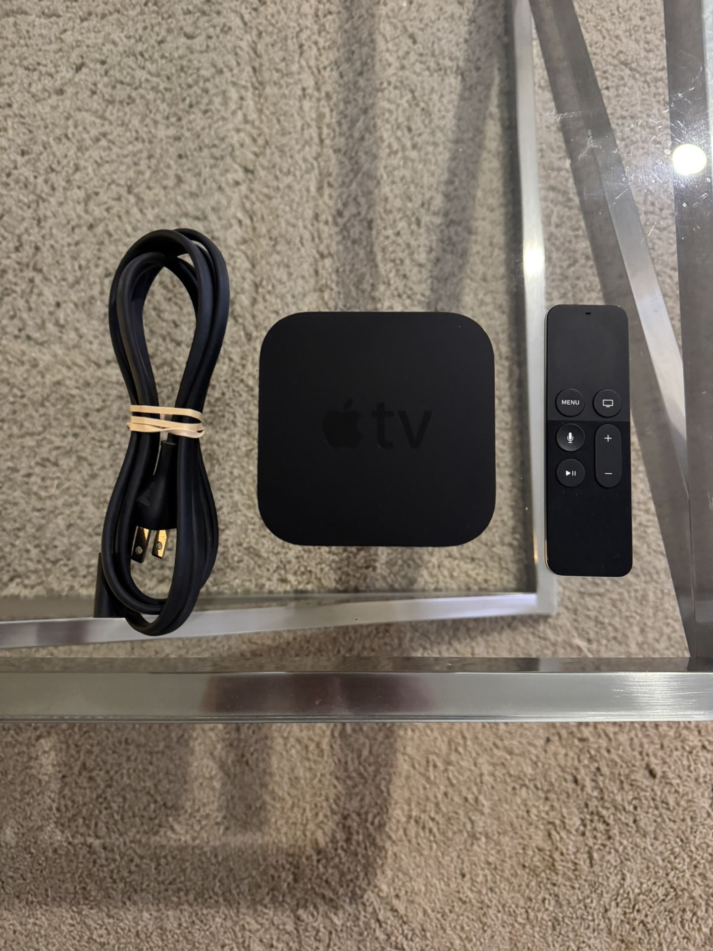 Apple TV HD (4th Gen, 64GB, Model A1625) with Siri Remote - Excellent Condition