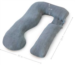 U Shaped Body Pillow with Detachable Extension