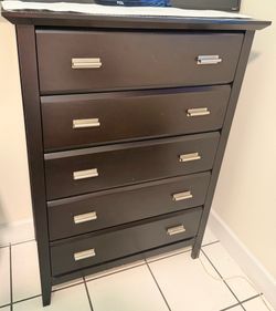 Dresser with night stand