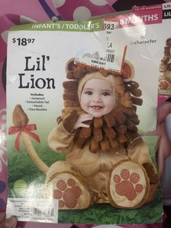 Baby lion Costume