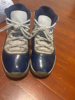 Jordan 11 concord blue high top