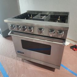 Viking 36 Inch Pro-Style Dual-Fuel Range