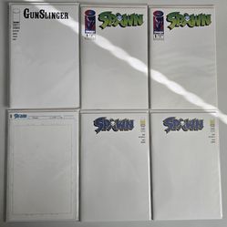 Spawn Blank Cover Collection - 6 Issues Nm Comic Books