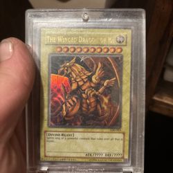 Winged Dragon Of Ra  Holo Yugioh Card 75$