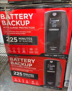 CYBERPOWER Battery Backup LX1500GAVR 1500va/900w 120v
