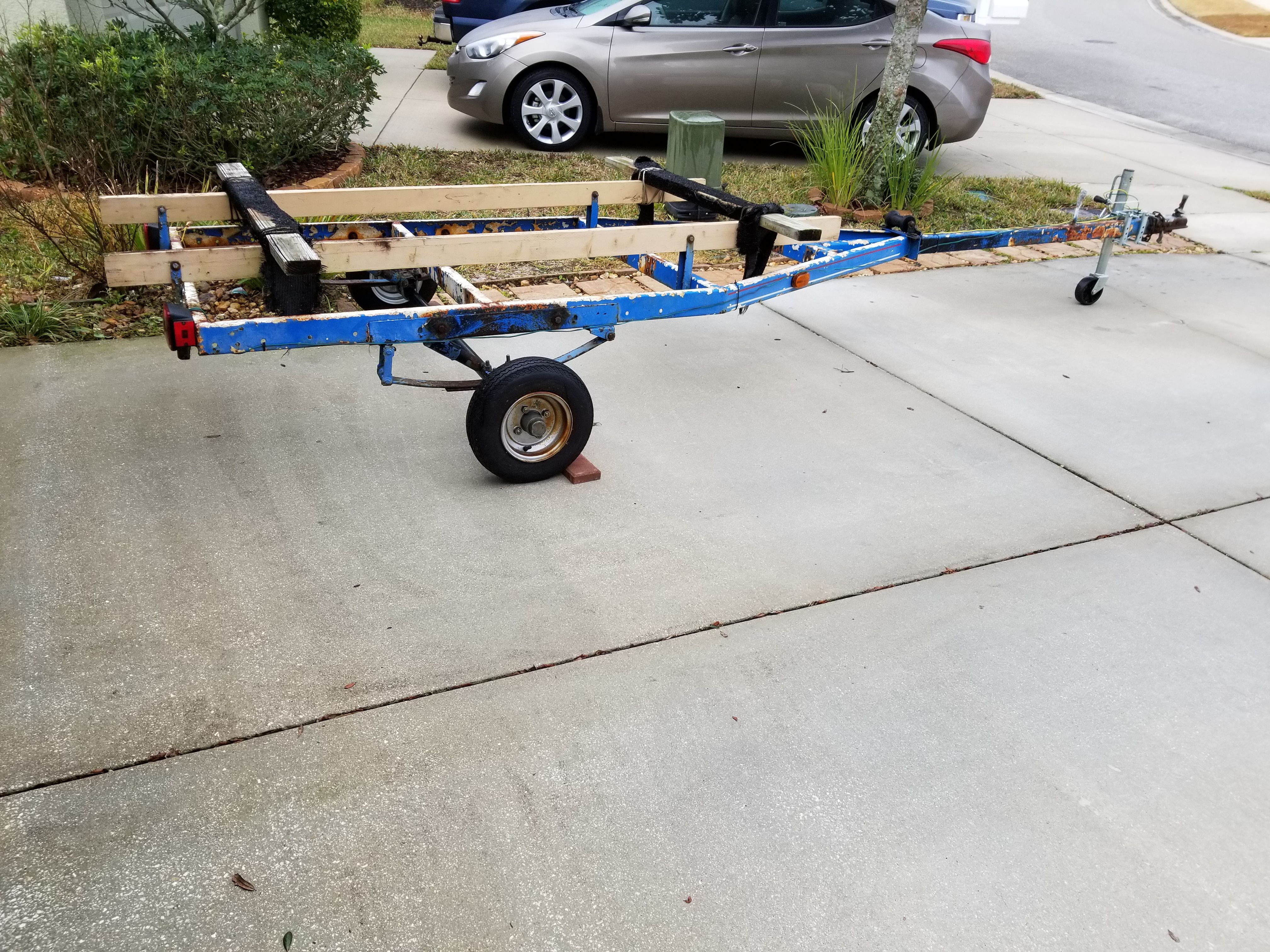 16 ft canoe trailer