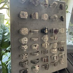 925 Silver Rings 