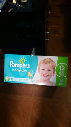 Pampers baby dry 96 pampers in total.