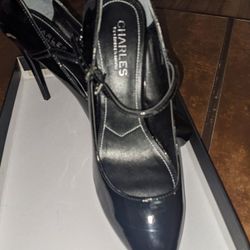 Charles David Brand New Mary Jane Platform Stilettos