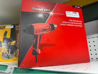 Snap-on 1300W two-stage corded heat gun, model ET1300.