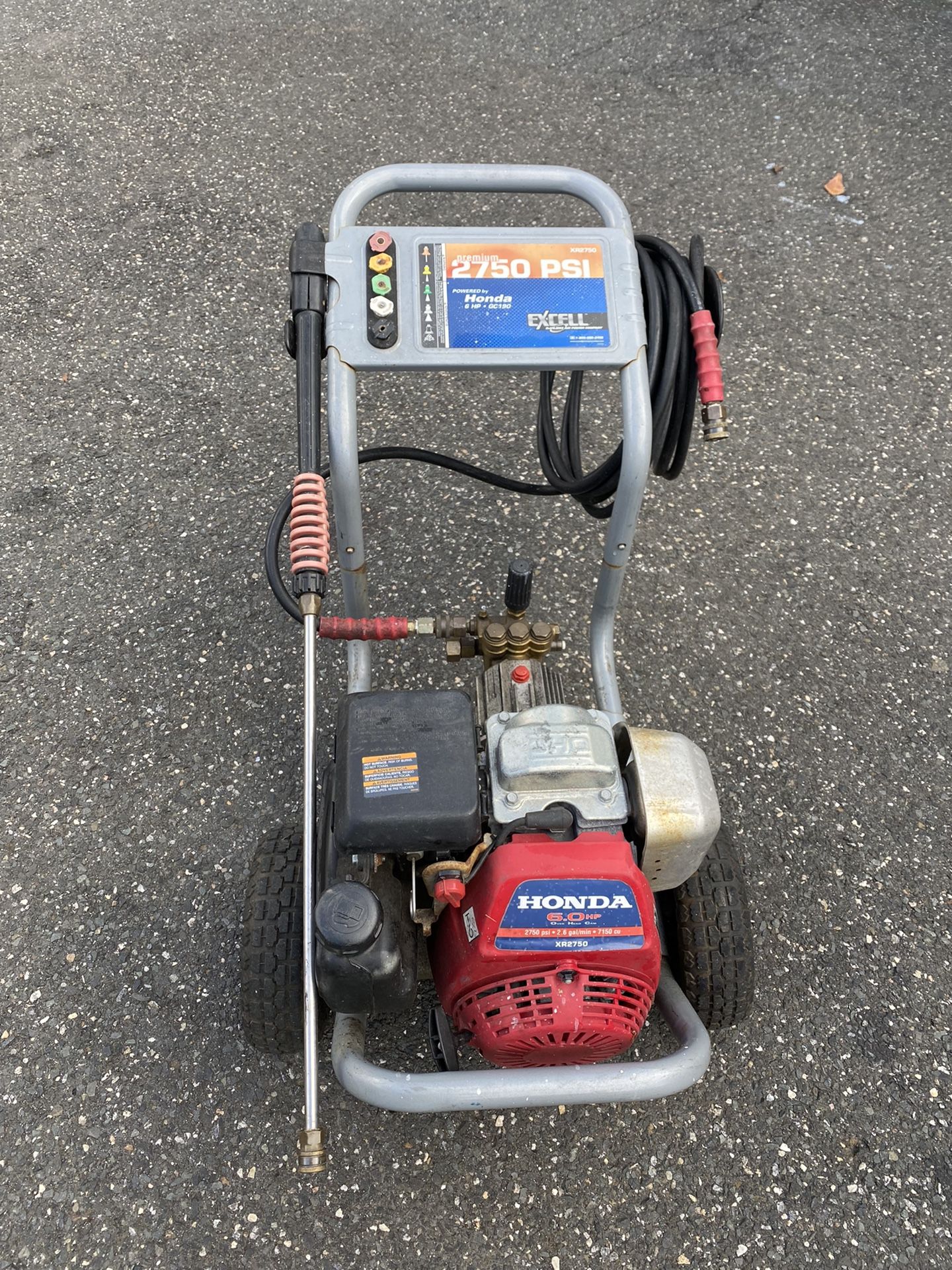 Honda XR2(contact info removed)PSI Pressure Washer 