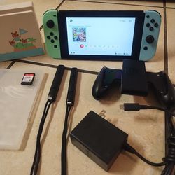 Nintendo Switch Animal Crossing bundle