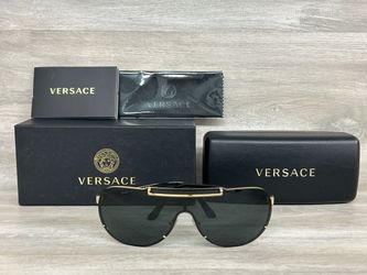 Versace VE2140 XL (0 - 140) with Grey lenses and Gold (PO1021268)