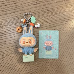 THE MONSTERS Labubu Lazy Yoga DIY Keychain - Show Off