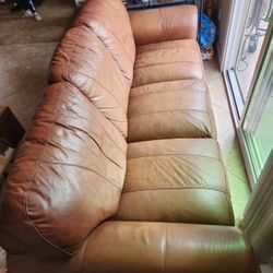 Leather Couch