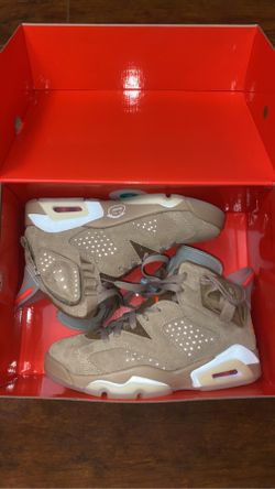 Jordan 6 Travis Scott Britsh Khaki