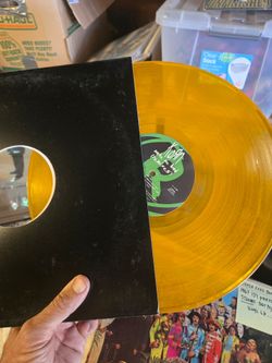 Korn freak on a leash gold vinyl record